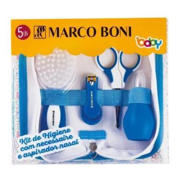 Imagem de Kit higiene cuidados para o bebê necessaire marco boni