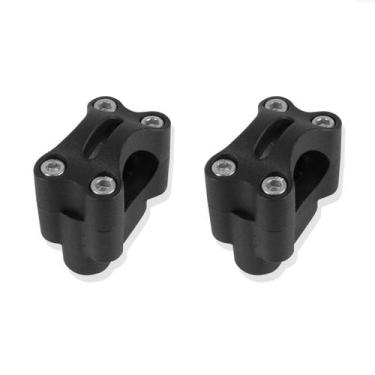 Imagem de Alongador Adaptador Guidão Oxxy 31mm Trilha Enduro Motocross, Preto