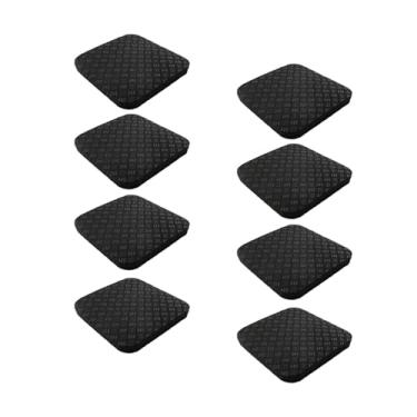 Imagem de UGPLM Esteira taadmill tapete anti -vibração de silicone Equipamento Mat piso Proteção do piso para estação de ginástica de bicicleta de treinamento, Pequeno E 8pcs