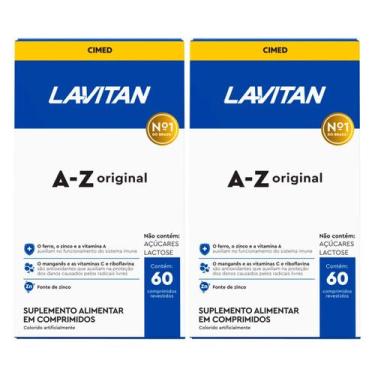 Imagem de Kit c/2 und Lavitan A-Z Suplemento Original 60 Cpr - CIMED