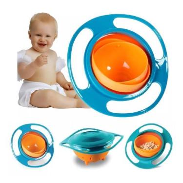 Imagem de Tigela Mágica Prato 360º Infantil Bowl Bebê Não Cai Alimento - Yeet