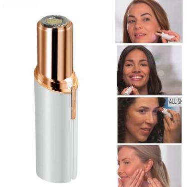 Imagem de Removedor De Pelos Facial Indolor Pratico Portatil