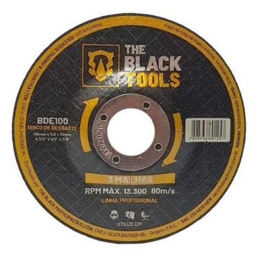 Imagem de Disco Desbaste Esmerilhadeira 4.1/2 115mm The Black Tools