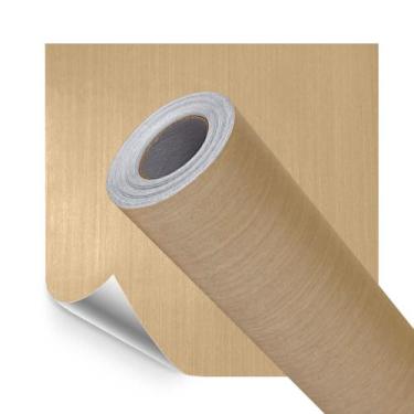 Imagem de Piso Vinilico Adesivo Textura Lavavel Madeira Cedro Clara 200x60cm - O