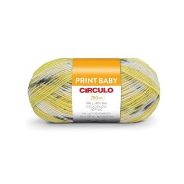 Imagem de novelo de lã Circulo - Print Baby - 100g - 250 metros (9732-Tesouro)