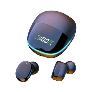Imagem de Fone de Ouvido Bluetooth Sem Fio Cancelamento de Ruído Esportivo Wireless com Microfone 5.3