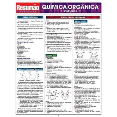 Imagem de Resumão Exatas - Química Orgânica Reações