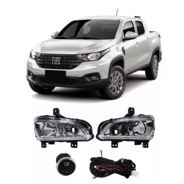 Imagem de Kit Farol Neblina Milha Strada 2021 em diante Botão Touch Universal