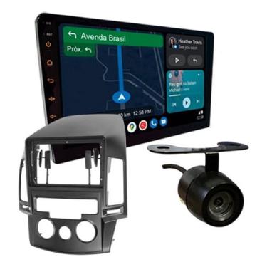 Imagem de Kit central multimidia roadstar 9 pol RS915BR android carplay hyundai I30 2009 A 2012