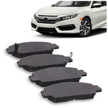 Imagem de Jogo Pastilha de Freio Dianteira Civic 2017 Em Diante Syl 4256 - METAL