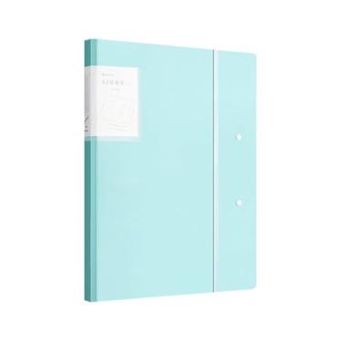 Imagem de Vensool Pasta de arquivo com clipe – Organizador de documentos A3/A4, material PP grosso de 8 mm, comporta 120 folhas, prancheta de padfólio durável para escritório, contratos, exames ou presentes de