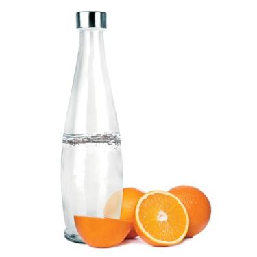 Imagem de Tuut Garrafa Acqua para Água em Vidro com Tampa Inox 1L – Hermética e Fácil Limpeza