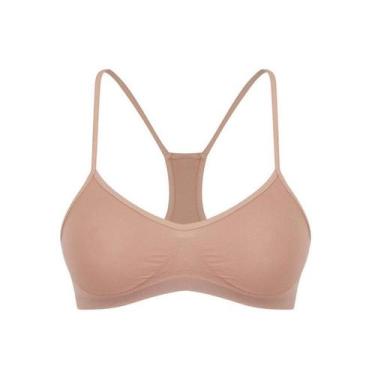 Imagem de Sutiã top nadador sem bojo Trifil - Ref: CE1155, Macadamia, P