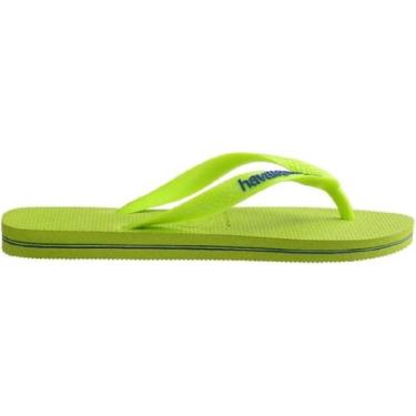 Imagem de Chinelo Havaianas Long Colors Fc 4149370, Verde, 33