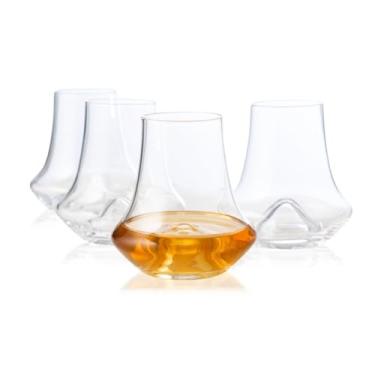 Imagem de LEMONSODA Copos para Snifter Whiskey - Conjunto de 4 250 ml - Copos Antigos para Bourbon, Brandy, Conhaque - Embalagem de Presente Premium - Copos de Degustação de Bebidas
