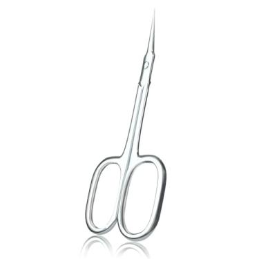 Imagem de Tesoura de cutícula, cortador de cutículas, removedor de cutículas, cortador de manicure e pedicure, ferramentas profissionais para arte em unhas, tesoura de cutícula 1 peça