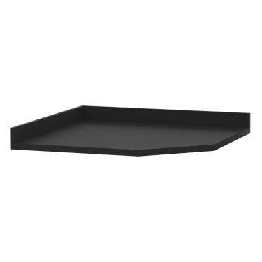 Imagem de Tampo Luciane Canto Diagonal 76 Cm Preto