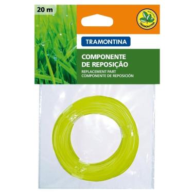 Imagem de Fio De Nylon 1,8 Mm P/ Aparador De Grama 20M De Comprimento