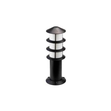 Imagem de Poste Balizador Germany Oriental 35cm E27 Bivolt Preto Fosco