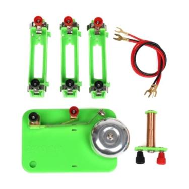 Imagem de Almencla Kit de aprendizado de sino elétrico Eletromagnetismo Equipamento Equipamento Demoção de Física Ferramenta de Educação da Ferramenta de Educação para o