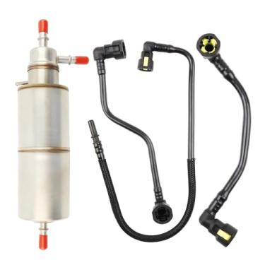 Imagem de Tivora Kit De Mangueira E Filtro Combustível 3 Peças Compatível Com Mercedes-Benz Ml320 Ml350 Ml430 Ml500 Ml55 Amg 1998 1999 2000 2001 2002 2003 Substitui 1634770701 1634702864 1634702964 1634703764