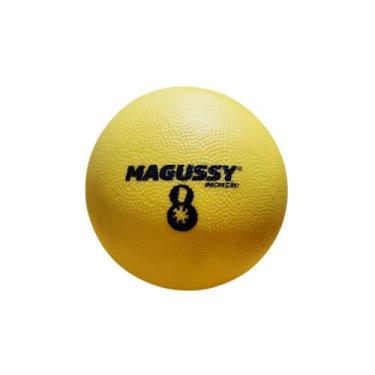 Imagem de Bola Iniciação de Borracha Magussy Tamanho 8 Amarelo