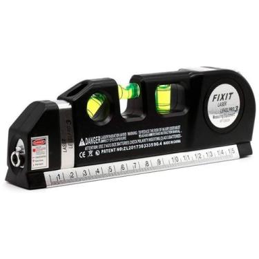 Imagem de Régua Nível Trena Laser Vertical Horizontal Profissional - Exbom