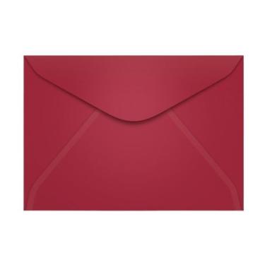 Imagem de Envelope Cor Convite Tamanho: 114x162 Mm Total 100 CóPias(Vermelho Escuro)