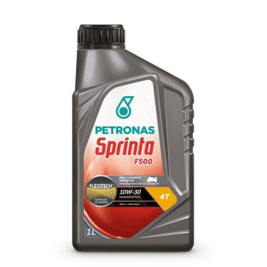 Imagem de D464B337 - Oleo Moto Petronas Sprinta F500 4T 10W30 - Moto Semissintetico 10W30 Api Sl / Jaso Ma - Petronas