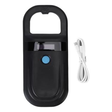Imagem de Aramox Scanner de Microchips Portátil, Leitor Emid FDX B, Leitor Sem Fio, 1000 Registros, Recarregável, Design Leve, Tela OLED, Cabo de Dados USB (Tipo 2)