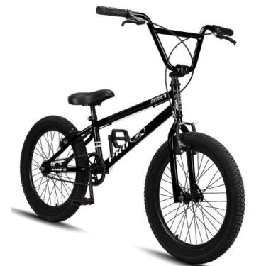 Imagem de Bicicleta Aro 20 Bmx Pro-X Infantil Série 1 Aro Preto+Branco - PRÓ X