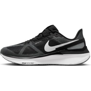 Imagem de NIKE Air Zoom Structure 25, Low Men, Preto, branco, cinza ferro, 43 BR