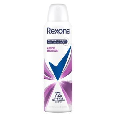 Imagem de Desodorante Antitranspirante Rexona Active Emotion Aerosol com 150ml, 