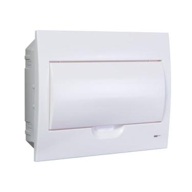 Imagem de Quadro de Distribuição MarGirius QDE-12 de Embutir para 12 Polos Branco