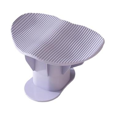 Imagem de YIJU Cadeira elástica para exercícios de quadril feminino, cadeira antiderrapante para academia em casa, levantamento de glúteos firmes, ioga, treinamento, Roxo