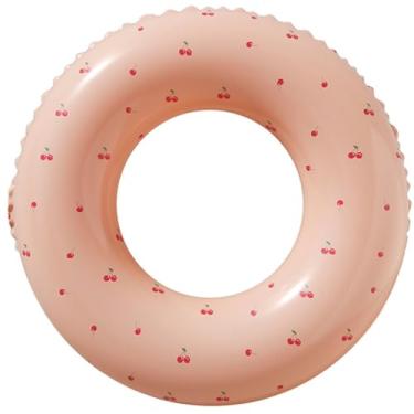 Imagem de BAITEMJIA Boias De Piscina Para Crianças 5 A 10 Anos, Brinquedos Natação, Infláveis, Listras Simples, Natação Fofas, Aquáticas Festa Na Praia (Cereja)