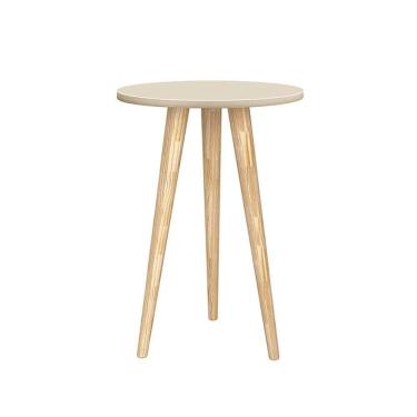 Imagem de Mesa de Canto Infantil Theo Reller Pés Retrô Natural