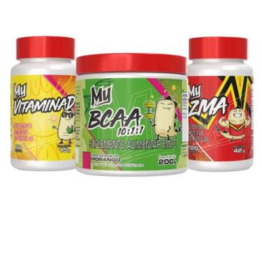 Imagem de Kit Recuperação Muscular e Sono  ZMA BCAA Vitamina D - My Suplementos