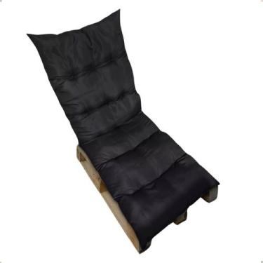 Imagem de Almofada Futon Cadeira Colchonete Futto Sofá Pallet Grande Espreguiçad