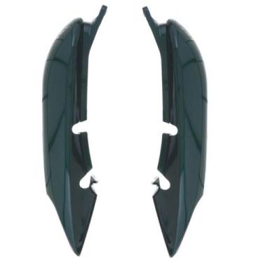 Imagem de Rabeta Moto Honda Titan 2000 À 2004 Kit 2 Peças Cromo Forte, VERDE BOI