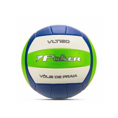 Imagem de Bola de Vôlei de Praia Training Poker VLT 120 II Ref. 05860, UNICO, Ve