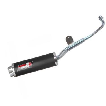 Imagem de Escapamento Pro Tork Eight Aço Hunter 125, PRETO, Único