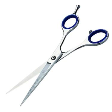 Imagem de TESOURA FIO LASER 5,5" AÇO INOX PROFISSIONAL C/AJUSTE SILICONE