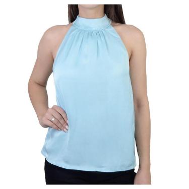 Imagem de Regata Feminina Lado Avesso Azul Céu - L12554-Feminino