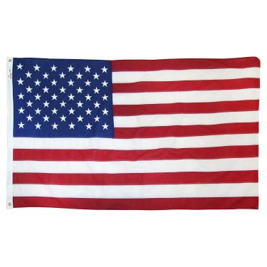 Imagem de Valley Forge Bandeira americana, 1,5 m x 2,4 m, algodão, melhor marca