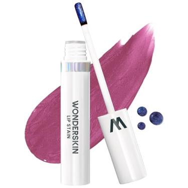 Imagem de Wonderskin Wonder Blading Lip Stain Peel Off Masque - Batom Vermelho De Longa Duração, à Prova D'água E De Transferência, Acabamento Fosco Peel Off Lip Stain (Bella Masque)