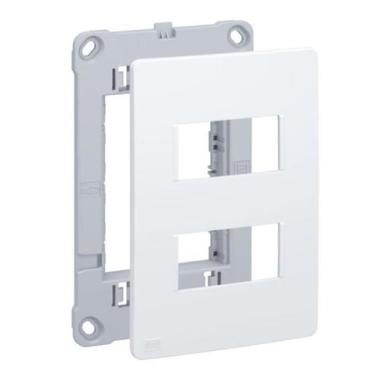 Imagem de Placa + Suporte 4X2 2 Posição Branco Weg Esatta
