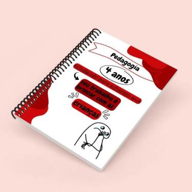 Imagem de Agenda Planner Profissões Cursos 2026 Meme Flork Pedagogia - Impressõe