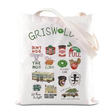 Imagem de TGBJE Sacola de Natal para a família Griswold Presente de Natal Griswold's Tree Farm Shopping Bag National Lampoon's Gift, Bolsa de Natal para a família