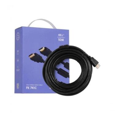 Imagem de Cabo Hdmi Com Filtro 2.0 4k 10 Metros Hd2010 Fortrek Fk 741c